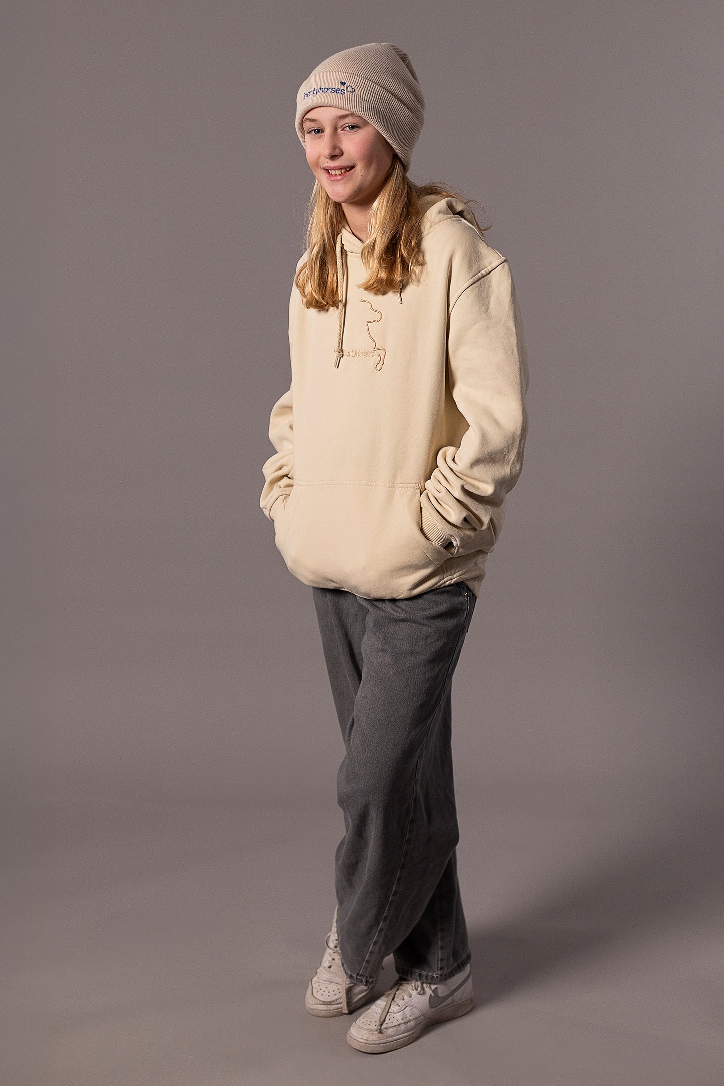 Libertyhorses 3D-Stickerei-Hoodie