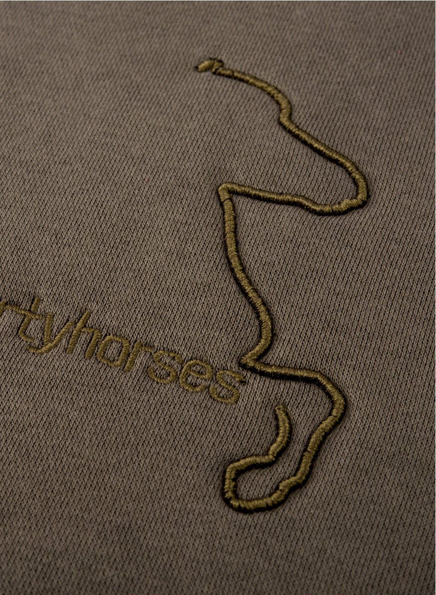 Libertyhorses 3D Stickerei Hoodie