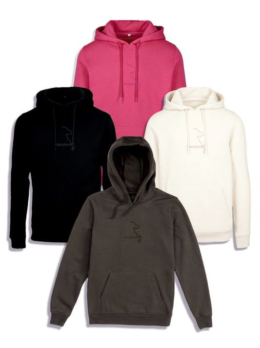 Libertyhorses 3D Stickerei Hoodie