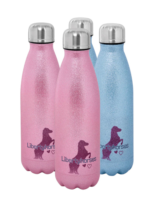 Glitzer-Edelstahlflaschen