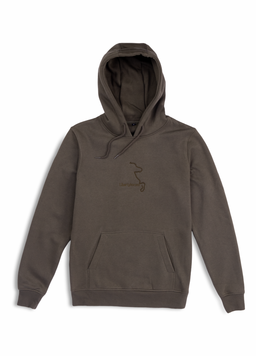 Libertyhorses 3D-Stickerei-Hoodie
